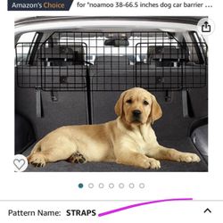 Dog Car Barrier For Vehicles