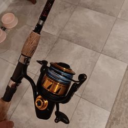 Penn spinFisher 4500 On 7ft Ugly Stick