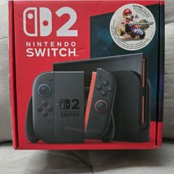 Nintendo Switch 2 Mario Kart Bundle NEW
