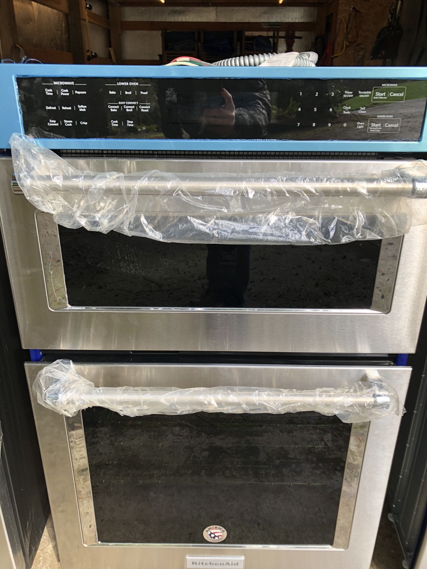 KitchenAid Stainless Wall Oven Microwave Combo