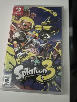 Splatoon 3 Nintendo Game