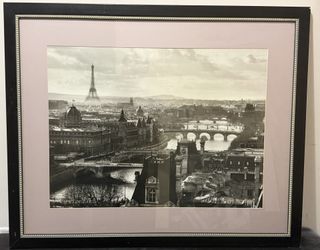 Peter Turnley River Seine and the City of Paris Picture Frame