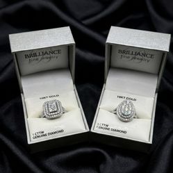 White Gold Ring 10k  1ctw