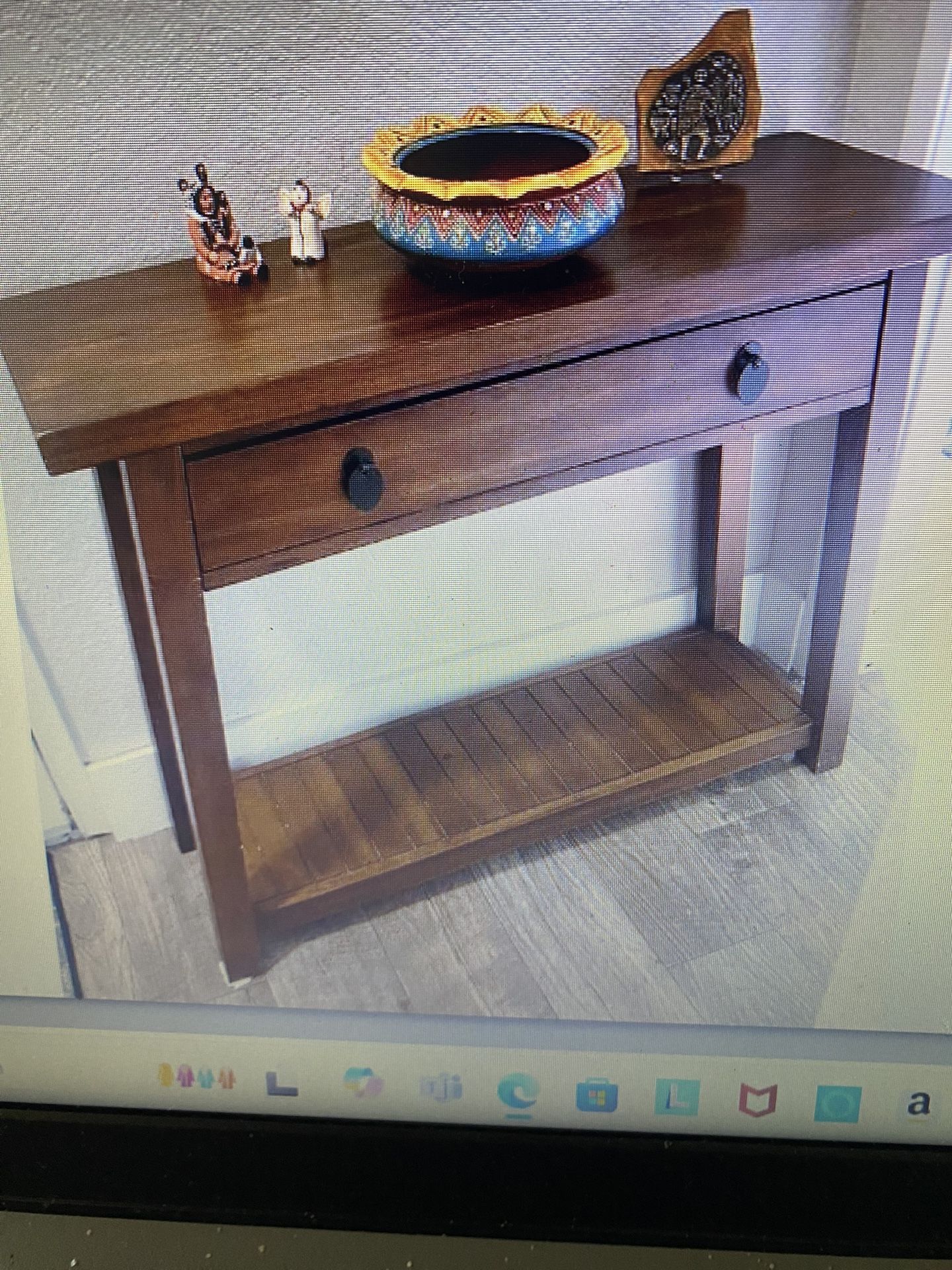 World Market Sofa Entryway Foyer table