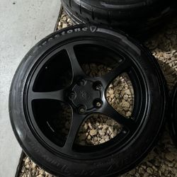 Corvette Rims  Stagger 