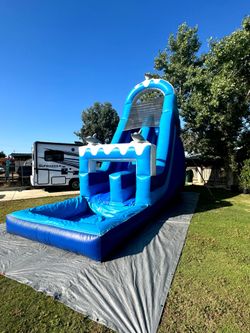 Water jumper slide