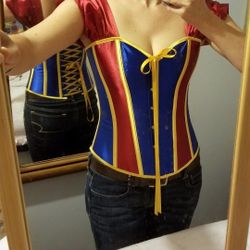 Ladies SNOW WHITE corset. 