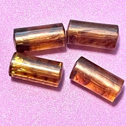 🌸5 for $50 ❤️ Amber Lucite Beads