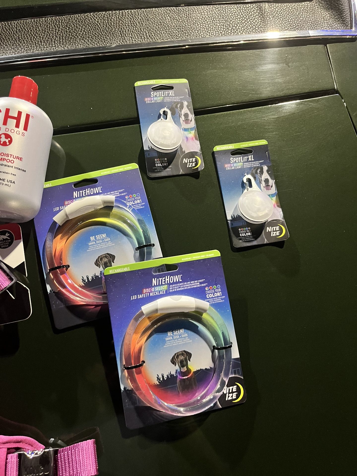 Dog Harness, Light Collars, Shampoo,dog Carrier