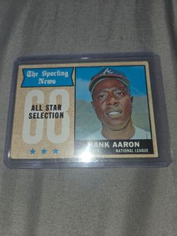 1968 sporting news Hank Aaron All star Edition
