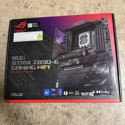 ROG Strix Z890-E Gaming WiFi Mobo and Intel Core Ultra 7 265K for sale