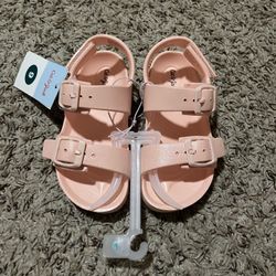 Kid’s Pink Glitter Sandal