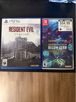 Ps5 and Nintendo switch games