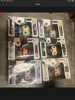 6x FUNKO POP VINYL FIGURES//////