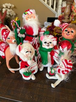Annalee Christmas Figurines Collection Set