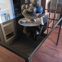 Black Dining Table 