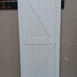 Going Out Of Business Sale 

BRAND 
Nivencai
36 in. x 84 in. White PVC Film Finished Solid Core Wood Barn Door Slab, Hardware Kit Not Include