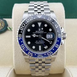 2023 Rolex BatGirl GMT Master II Box Papers Mint 