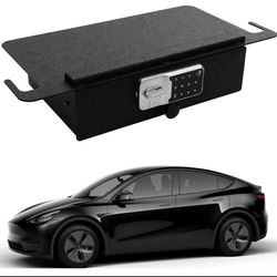 Underseat Gun Safe Vault - Premium Underseat Drawer Safe Compatible with TESLA Model Y 2021-2023