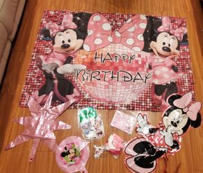 Minnie Mouse Birthday Party Supplies 