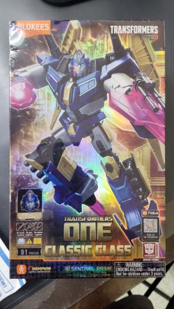 Blokees Transformers One Classic Class Sentinel Prime Model Kit