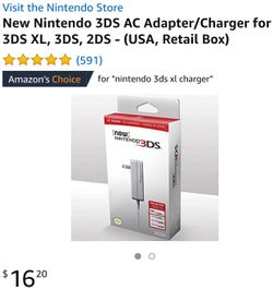 New Nintendo 3DS and 2DS Adapter Chargers