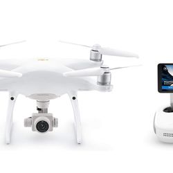 DJI Phantom 4 Pro Plus V2.0 - Drone Quadcopter UAV with 20MP Camera 1" CMOS Sensor 4K H.265 Video 3-Axis Gimbal, Remote Controller with 5.5" Screen, W