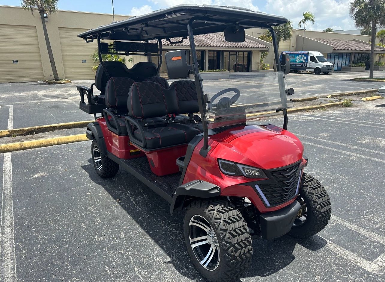 Fully Upgraded Six Passenger Golf Cart Premium Features At An Unbeatable Price