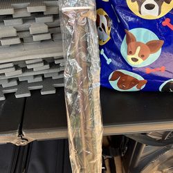 Tension rod adjustable brown