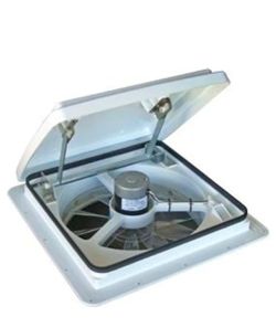 RV Roof Vent Fan with Lid