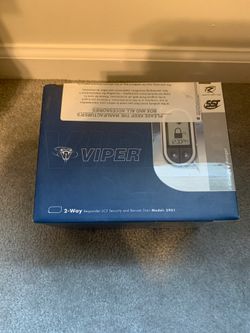 VIPER 2- Way Responder LC3 Security and Remote starter -