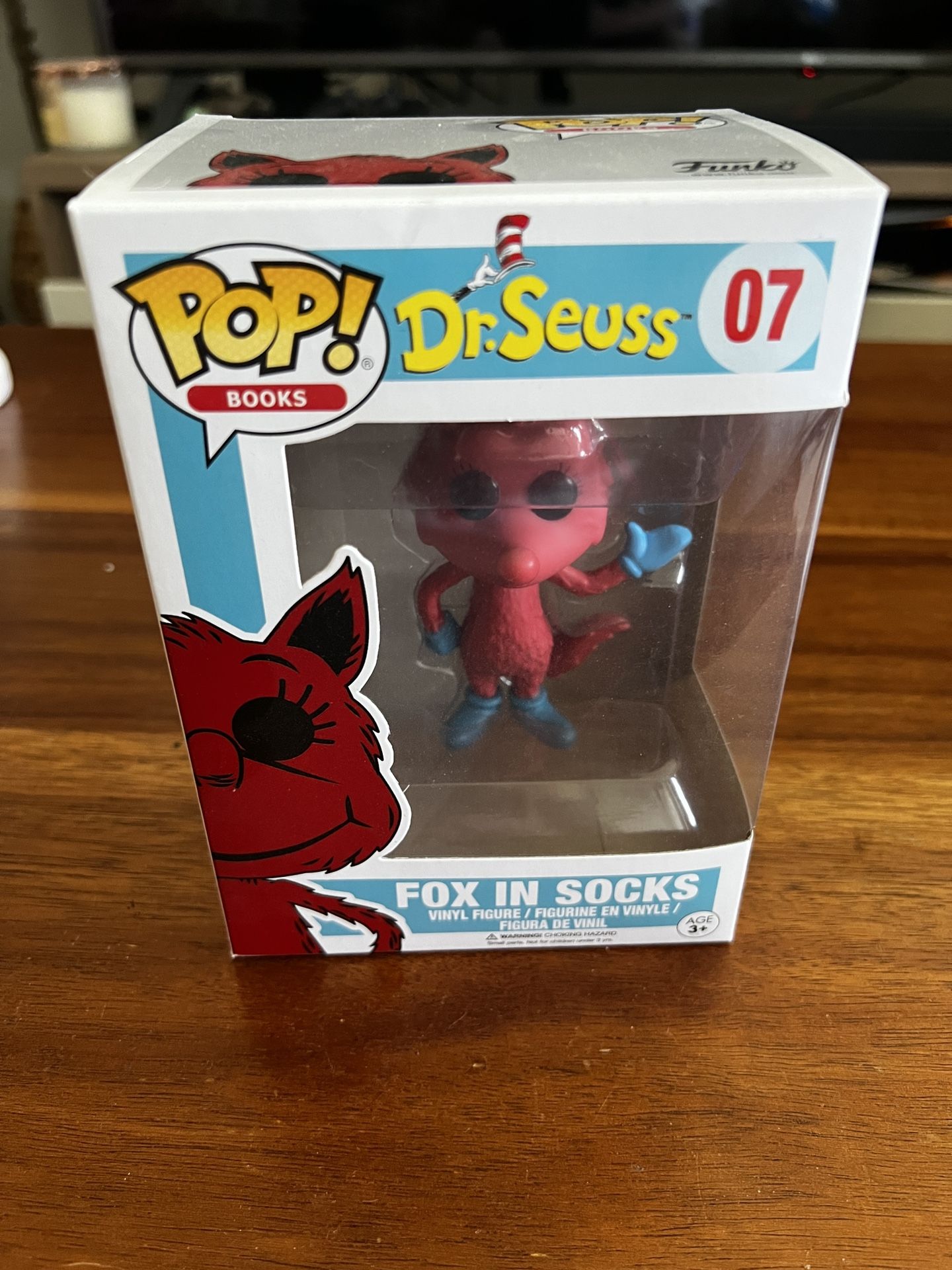 Funko Pop Dr Seuss Fox In Socks - Vualted