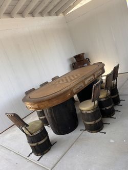 Barrel Game Table