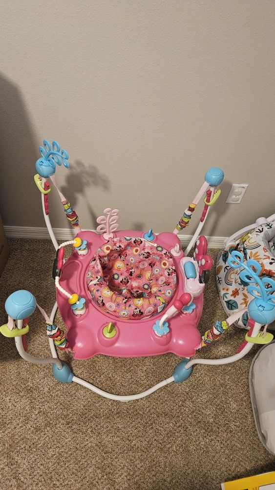 Minnie Mouse Jumperoo Baby Bouncer
