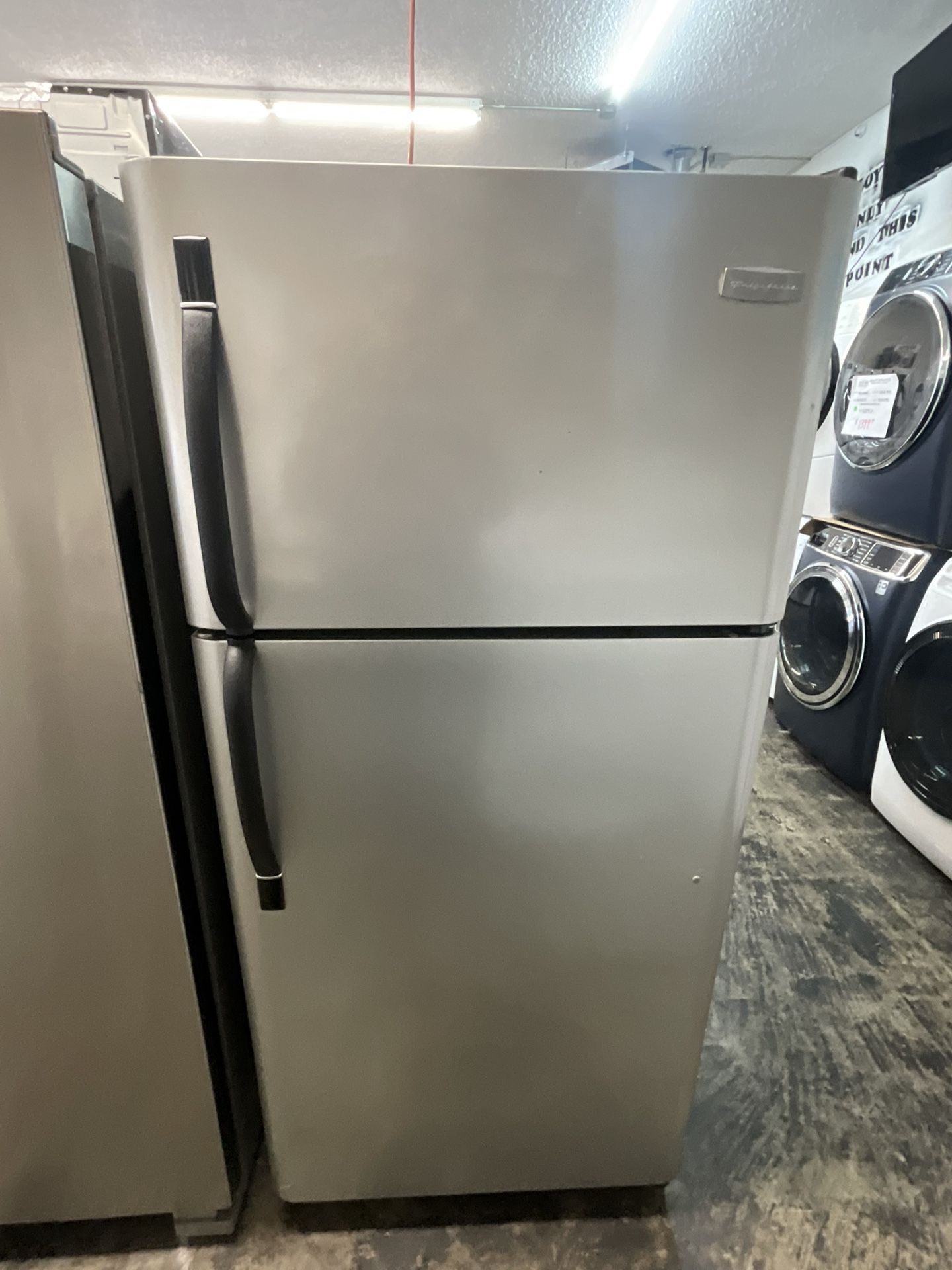 Stainless Steel Frigidaire Top freezer Refrigerator