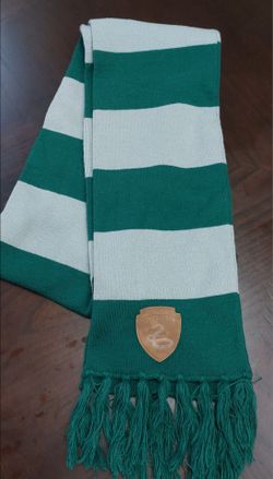 Official licensed Harry Potter Slytherin Knit Scarf