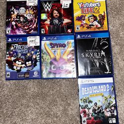 PS4 And Ps5 Games