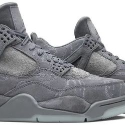 Kaws Jordan 4s Cool Grey