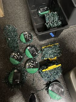 20 + Rolls Of 150 White Led Lights