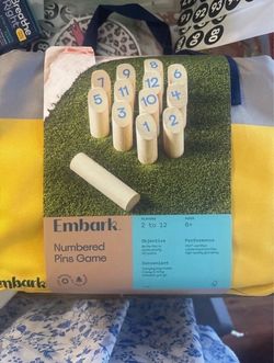 Embark Numbered Pins Outdoor Game Set