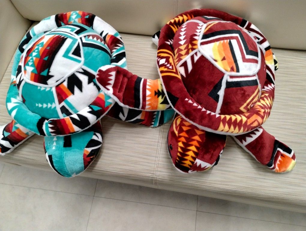 Native Print Plushies