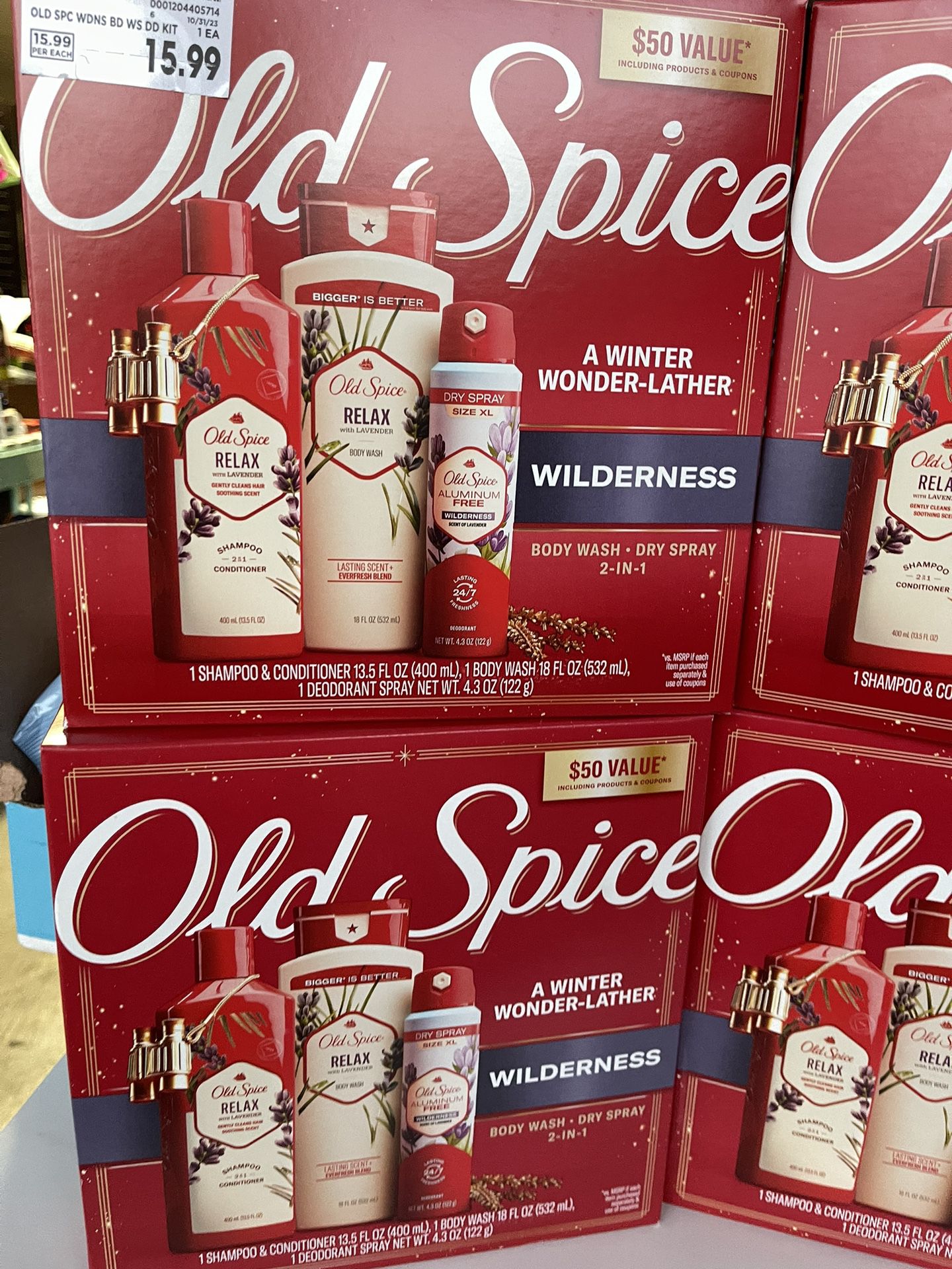 Old Spice Holiday Gift Set  Wilderness