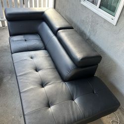 Leather Couch 