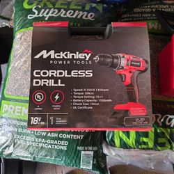 McKinley Cordless Drill New