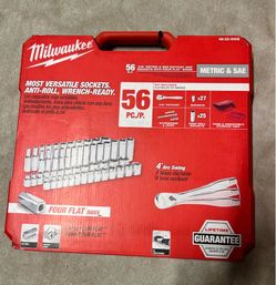 New Milwaukee socket set