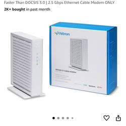 Hitron Coda56 Multi Gigabyte Docsis 3.1 Modem New In Box Cable Modem Only 