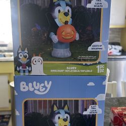 Bluey Unique Find Halloween Inflatable New  