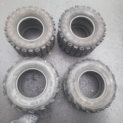 Tires for a yamaha raptor