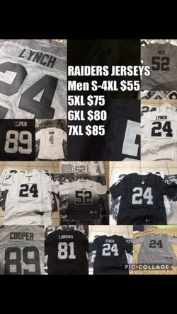 Raiders jerseys