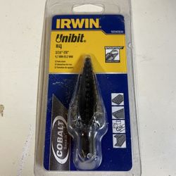 New: Irwin Unibit, 12 Holes, M35 Grade Cobalt
